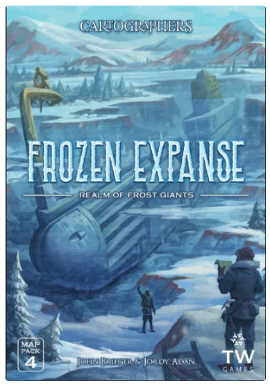 Cartographers Map Pack 4: Frozen Expanse - Realm of the Frost Giants